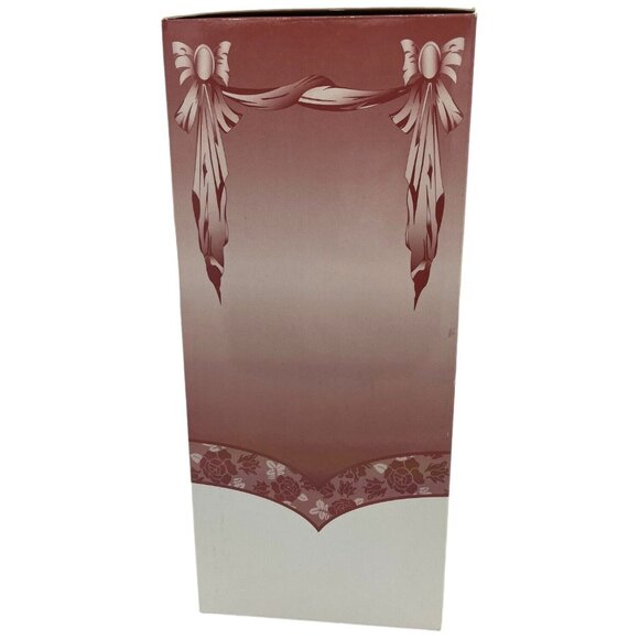 Avon 2000 Mrs Albee Award Porcelain Lady 10" Figurine Plastic Grandfather Clock - Picture 14 of 16